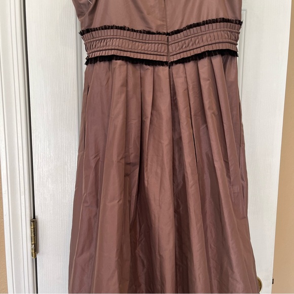 BCBG MAX AZRIA $458 MLBRYMIST Prom Party Gown 6 Long Dress Bubble Lace Event - Picture 9 of 15